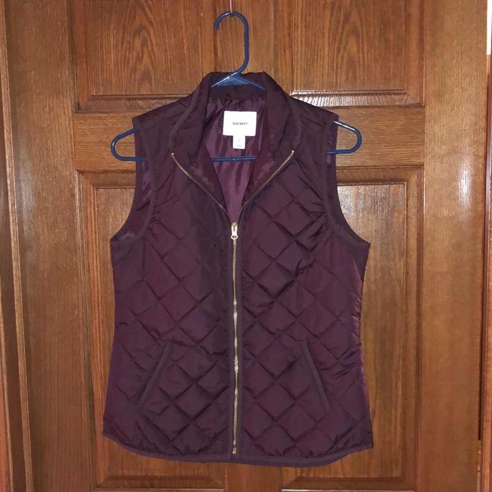 Vest maroon